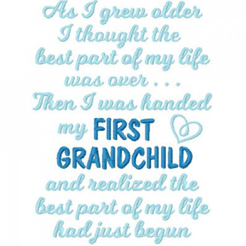 First Grandchild Verse
